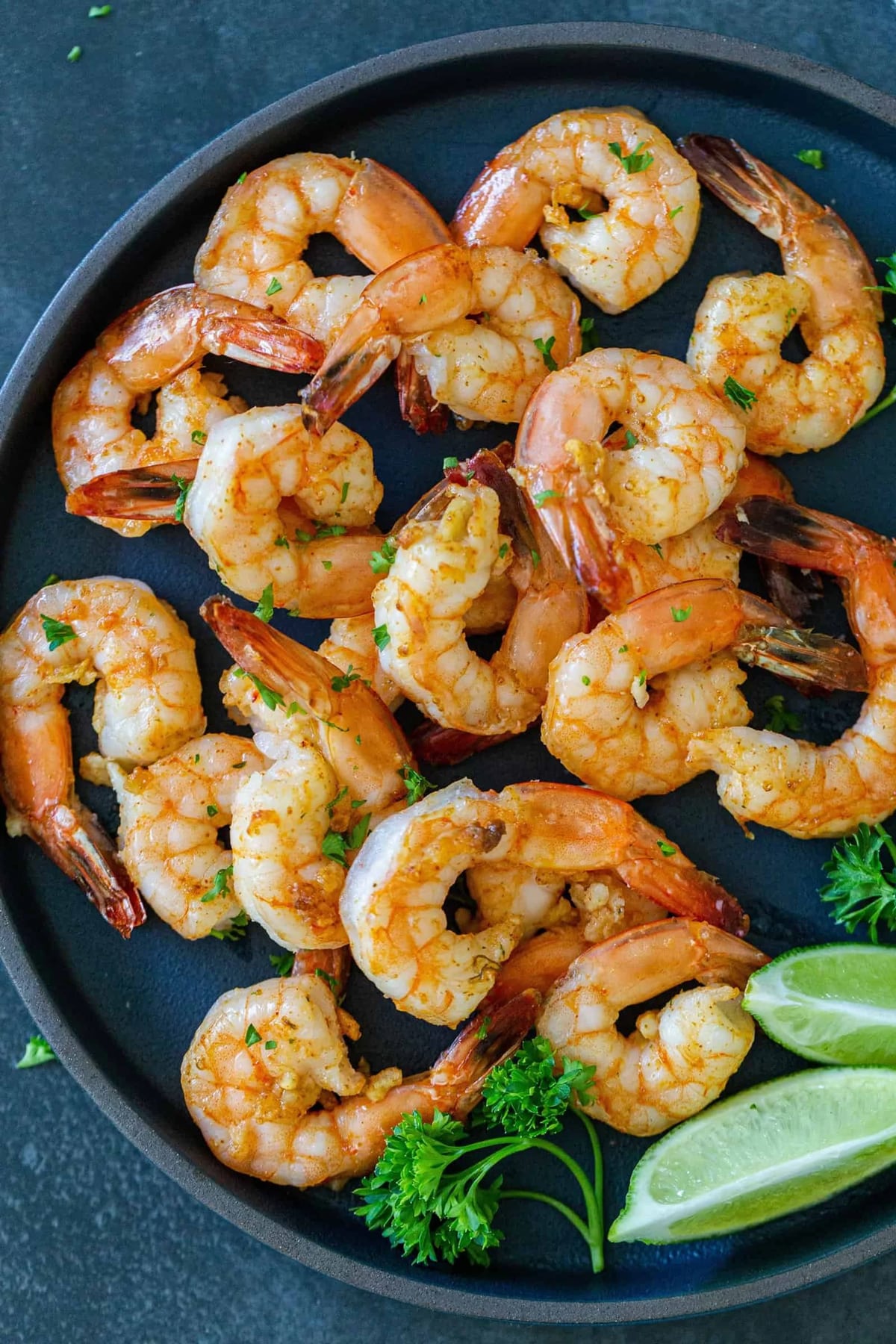 Quick and easy air fryer shrimp