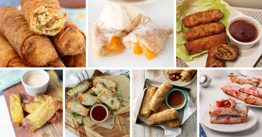 19 Easy Air Fryer Egg Rolls Recipes - Cottage at the Crossroads