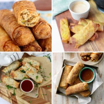 19 easy air fryer egg rolls recipes featured