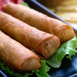 19 easy air fryer egg rolls recipes featured recipe