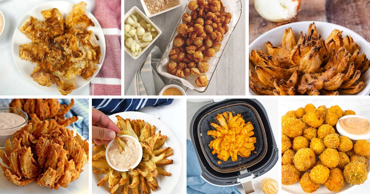 Air Fryer Blooming Onion - Upstate Ramblings