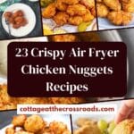 23 crispy air fryer chicken nuggets recipes pin