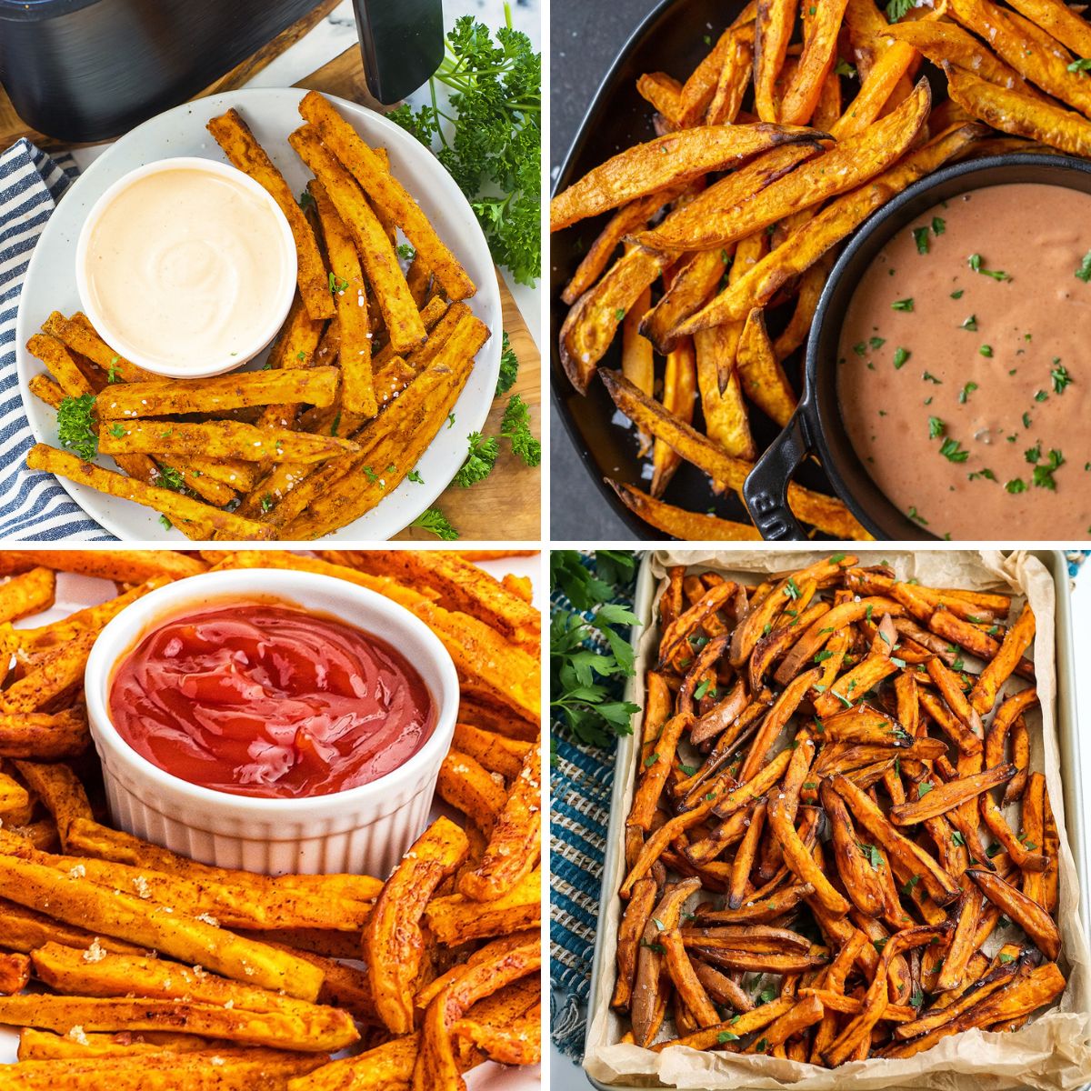 Air Fryer Sweet Potato Fries - FeelGoodFoodie