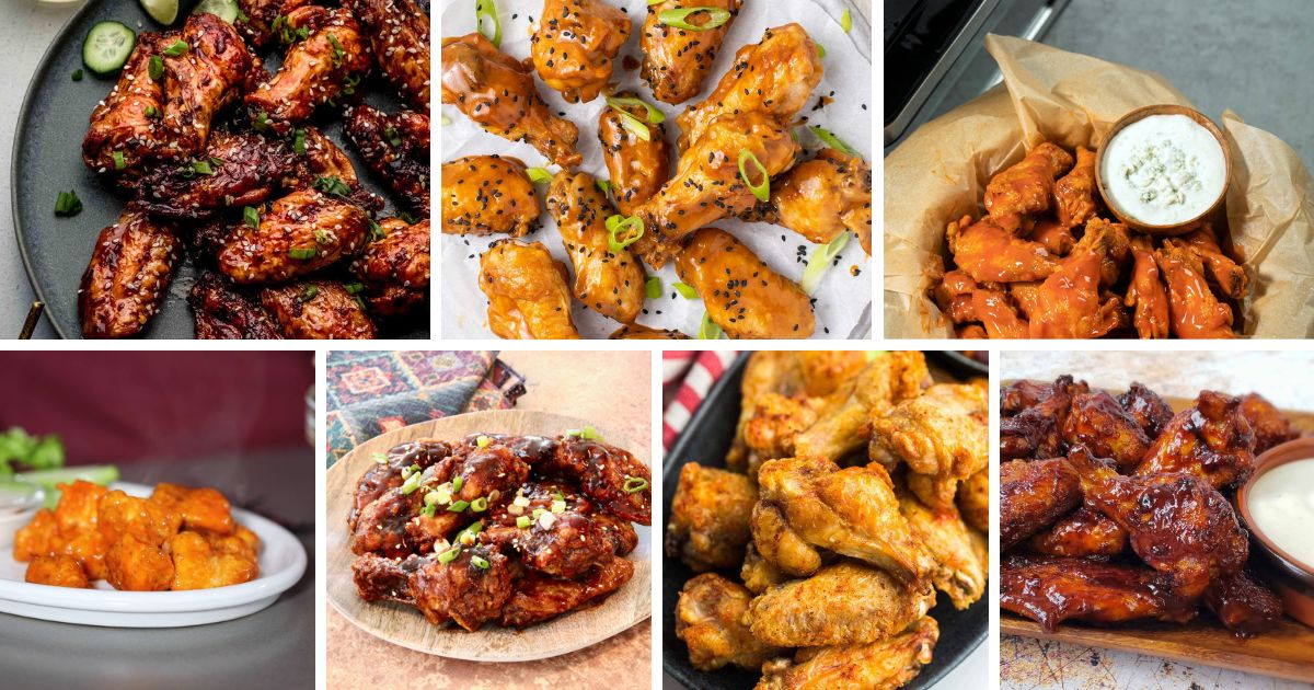 30 crispy air fryer chicken wings recipes facebook