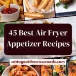 45 best air fryer appetizer recipes pin