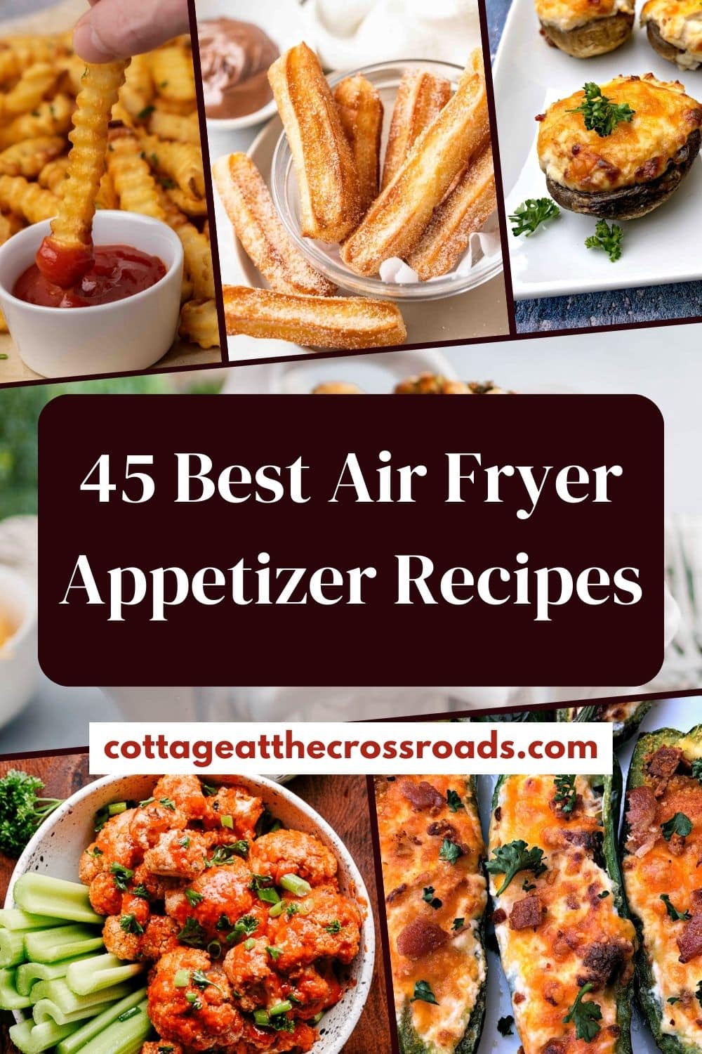 45 Best Air Fryer Appetizer Recipes Cottage at the Crossroads