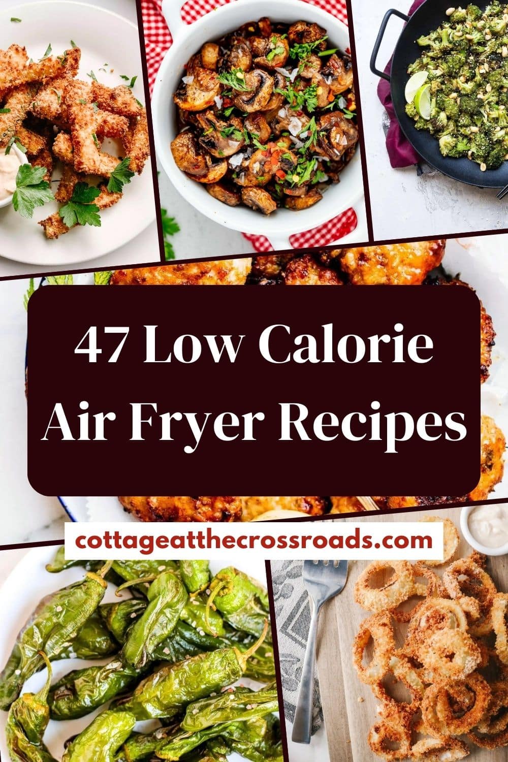 47 Low Calorie Air Fryer Recipes - Cottage at the Crossroads