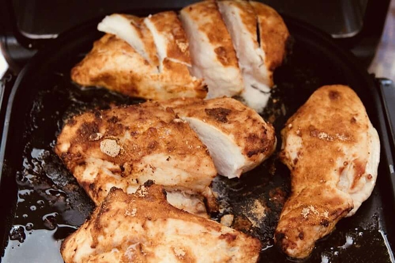 Air fryer chicken for tacos