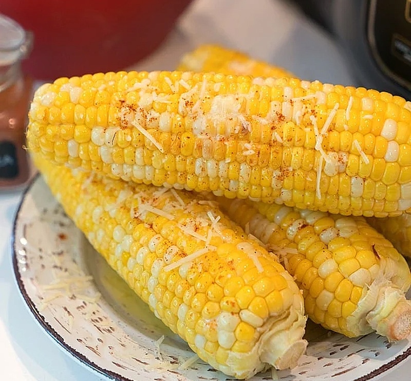 Air fryer corn on the cob
