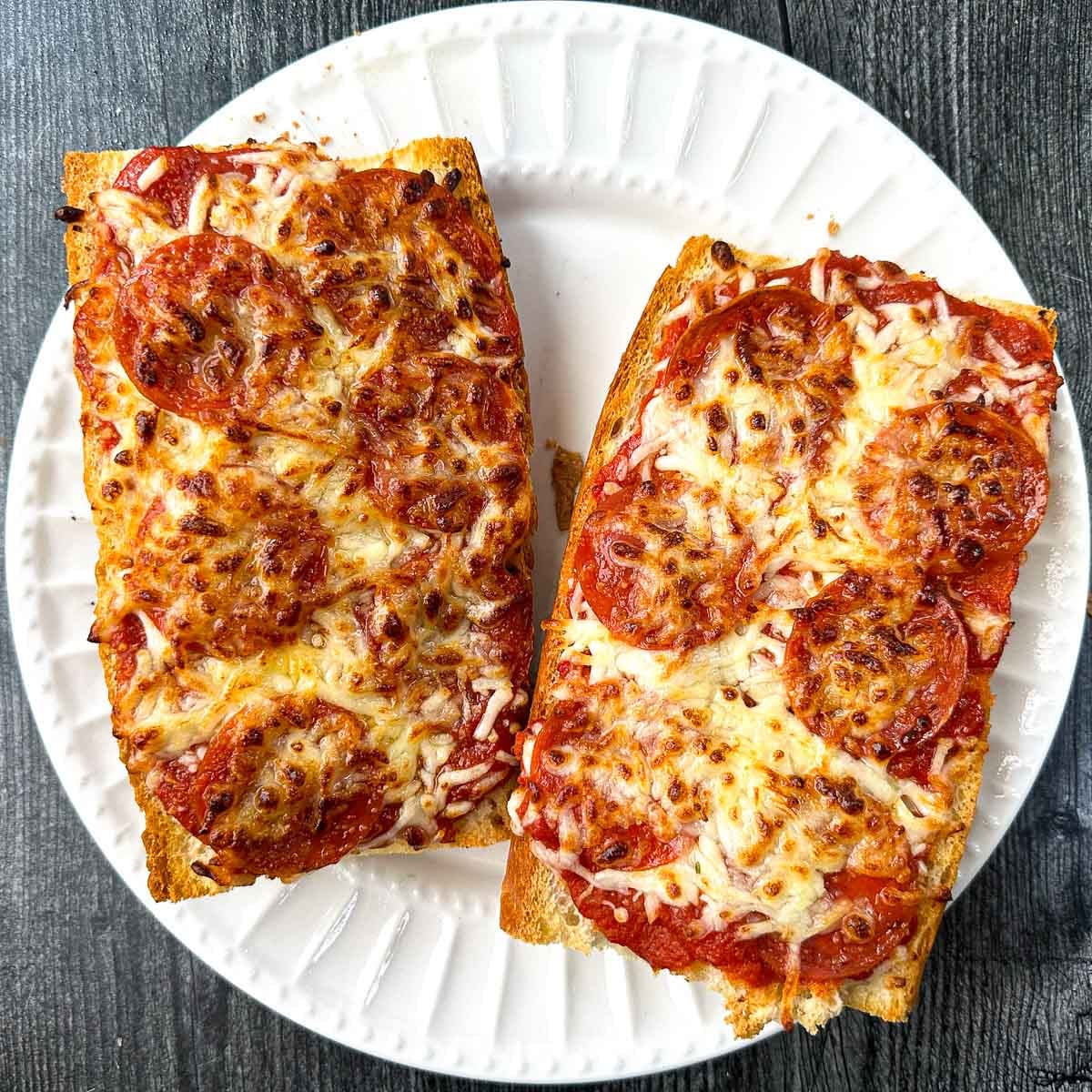 Air fryer french bread pizza