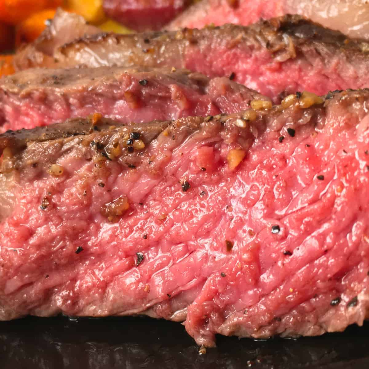Air fryer rib eye steak