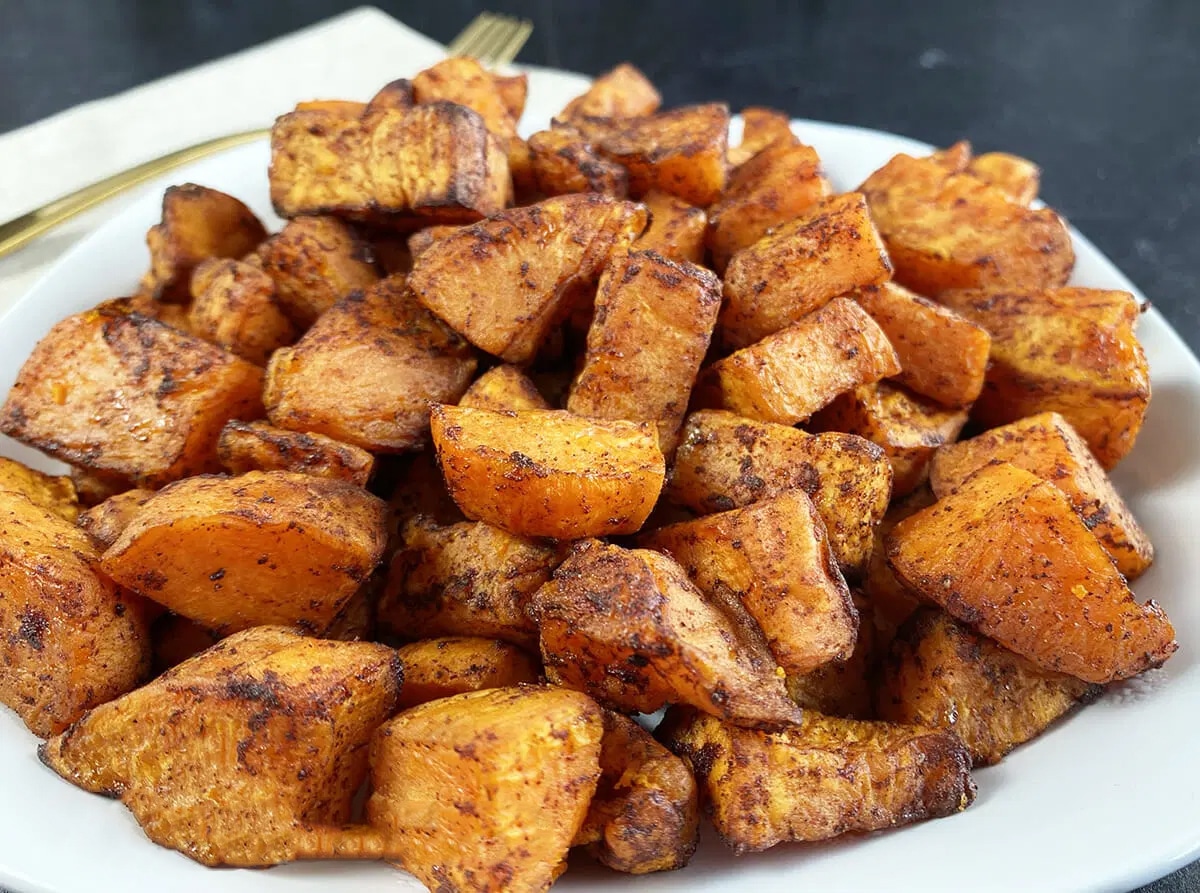 Best damn air fryer sweet potatoes