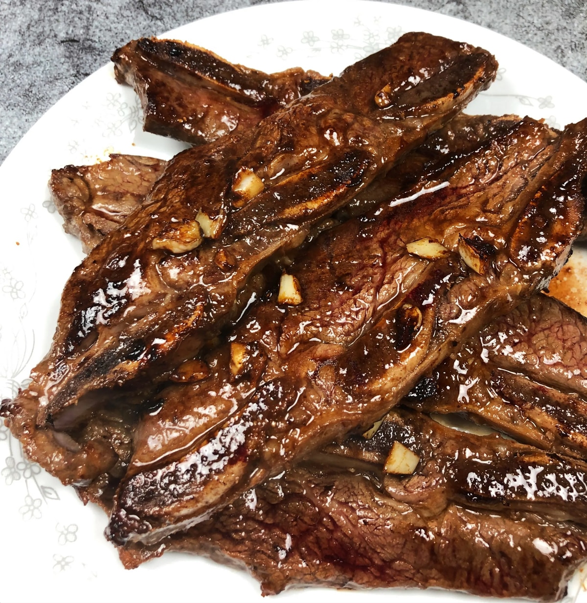 Air fryer ribs (chinese style garlic ribs)