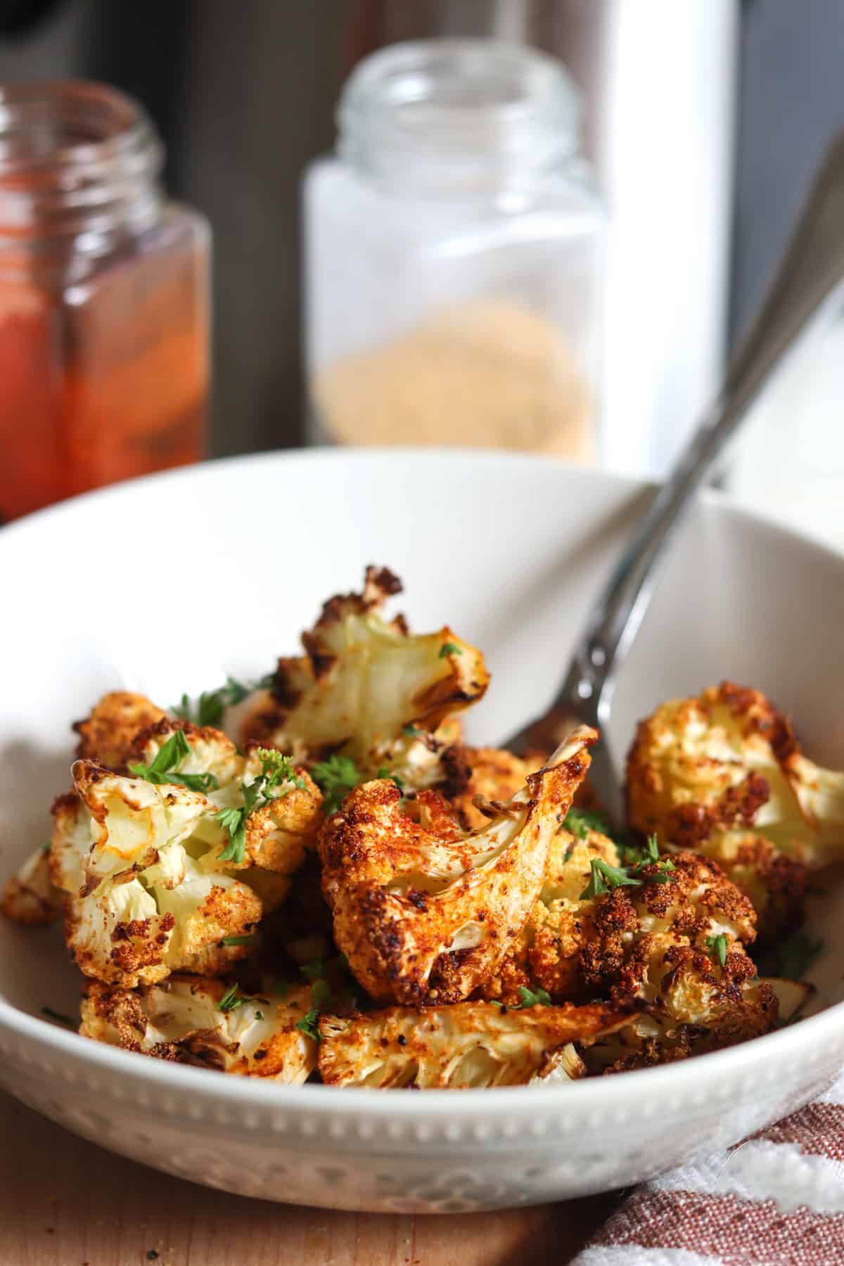 Easy air fried cauliflower recipe recipe
