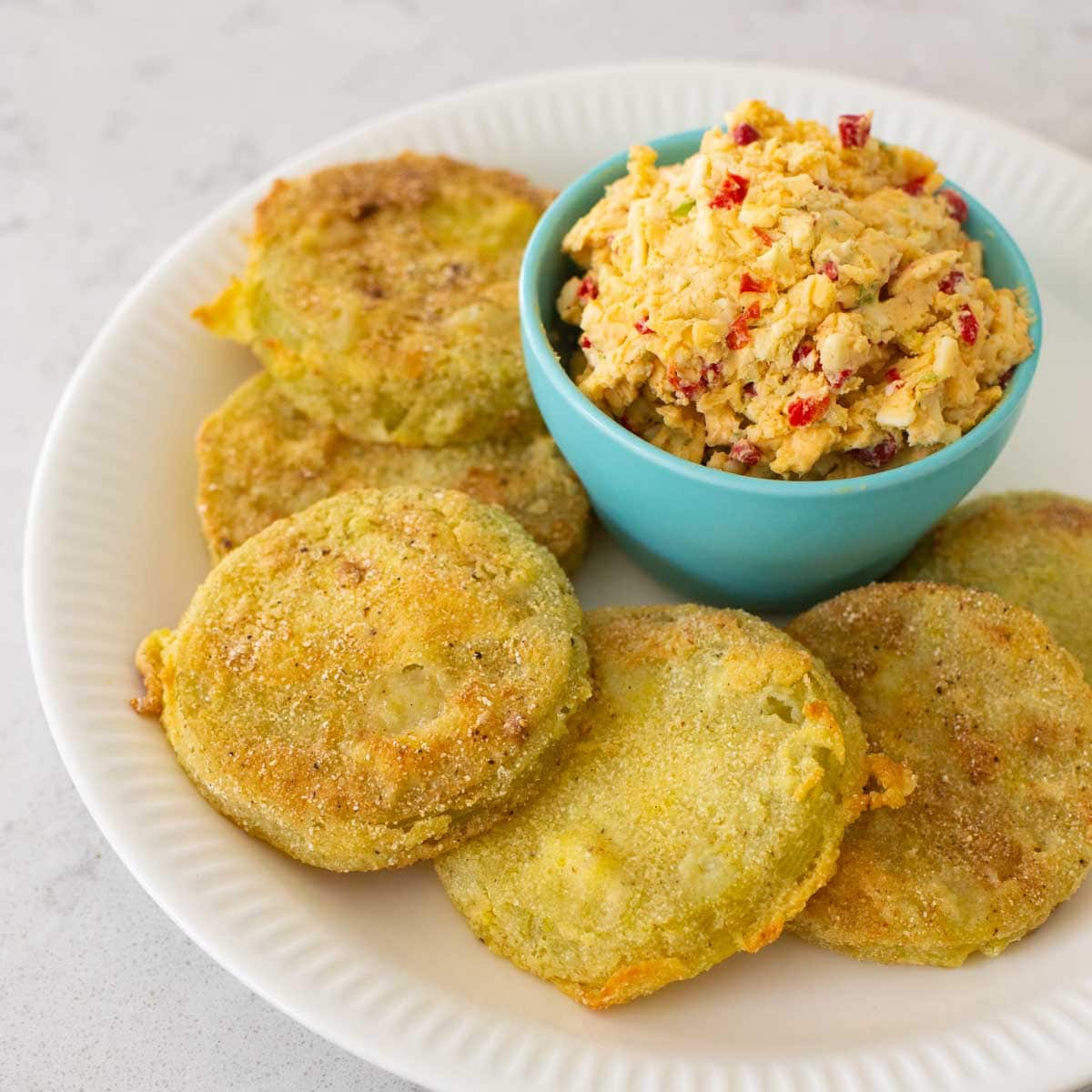 Southern fried green tomatoes