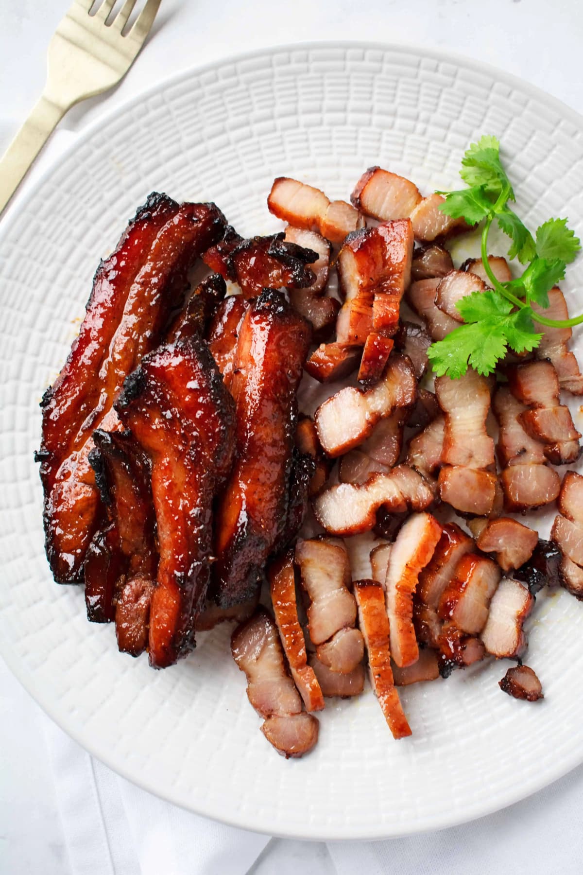 Sticky char siu in the air fryer
