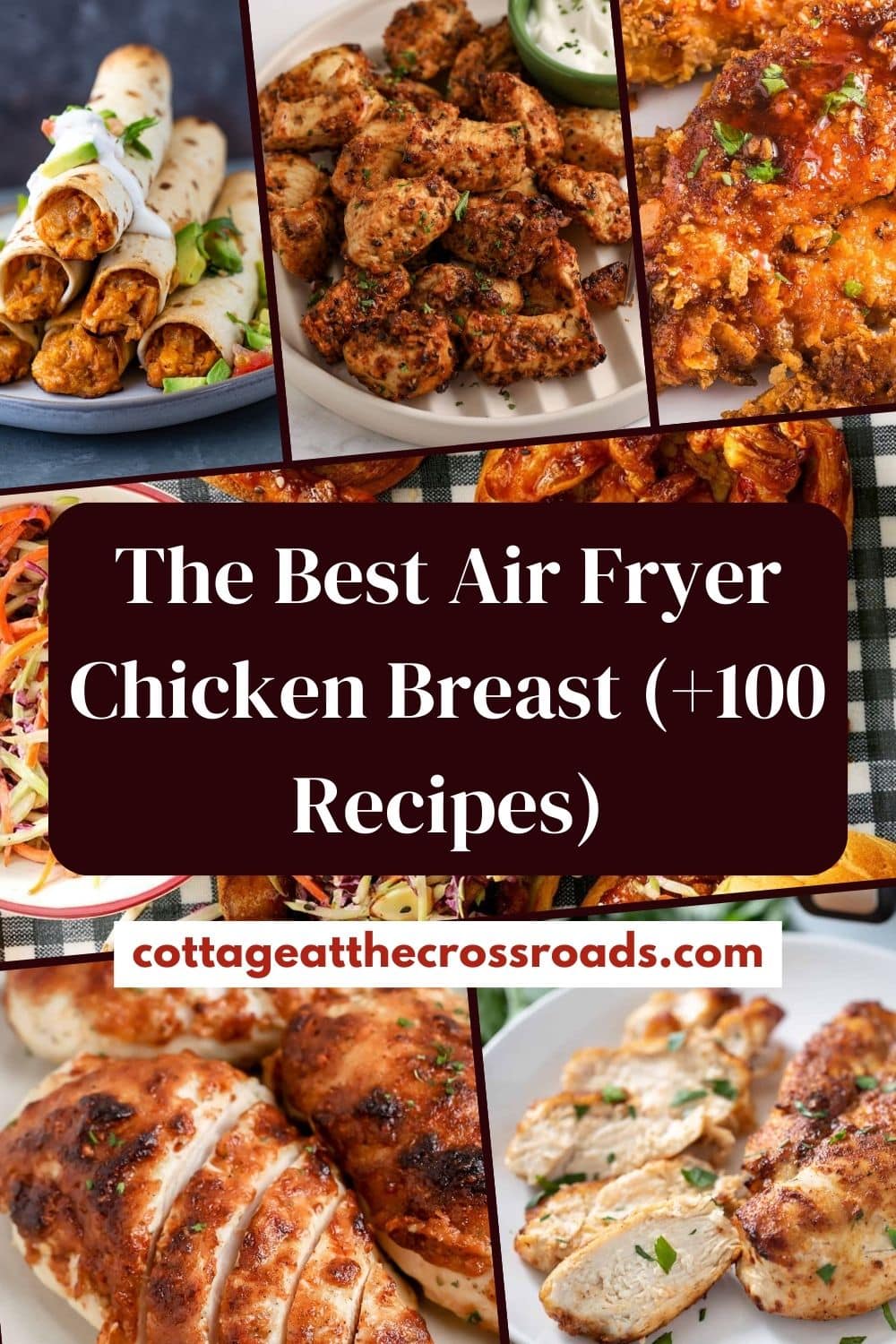 The Best Air Fryer Chicken Breast (+100 Recipes) - Cottage at the