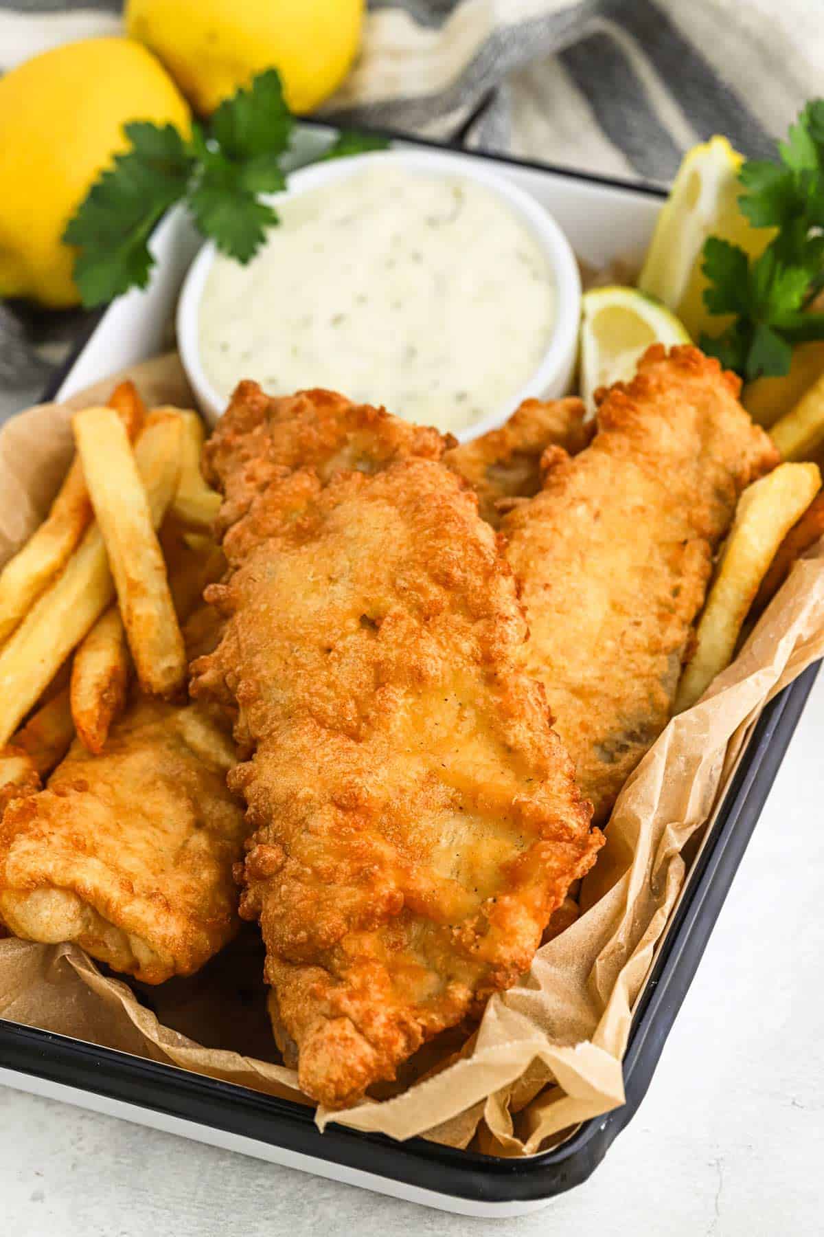 The best fish and chips recipe